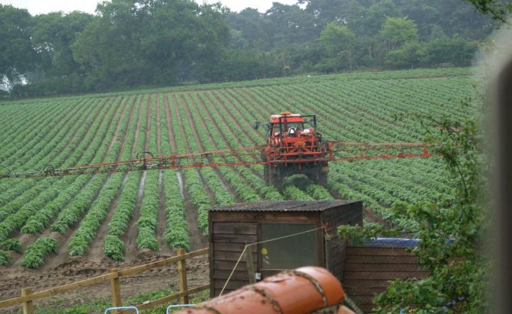 crop spraying
