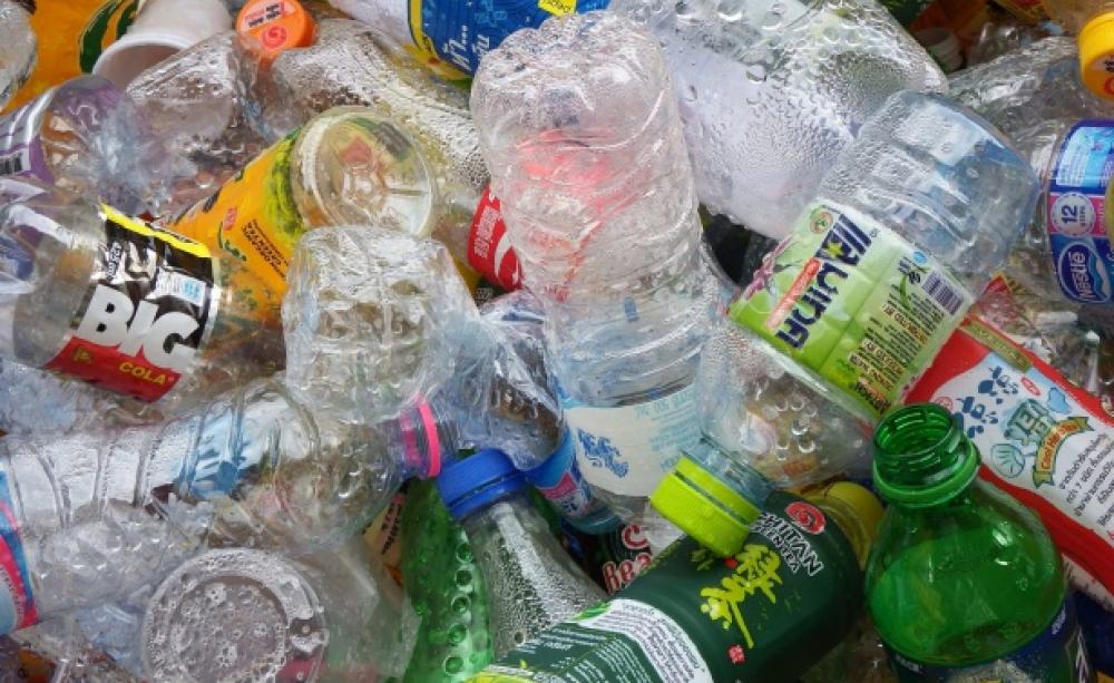 plastic bottles