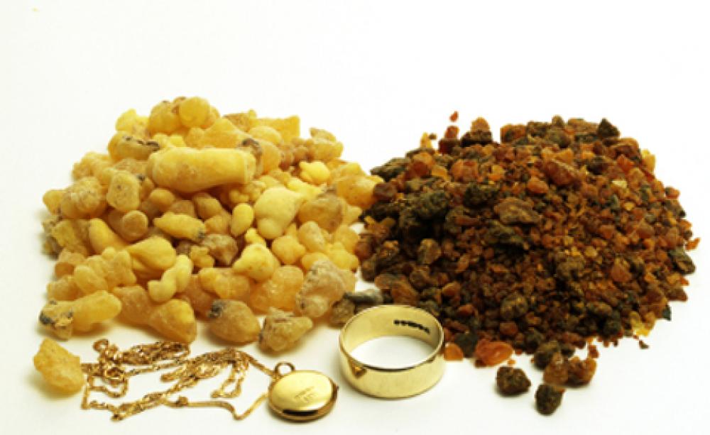 Frankincense and myrrh