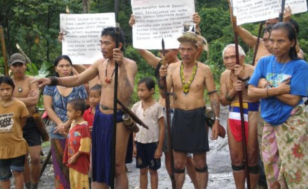 A Nobel Prize for the Penan people of Sarawak, famous for defying the loggers to protect the rainforest on which they,a nd the world, depend? Photo: Friends of the Earth.