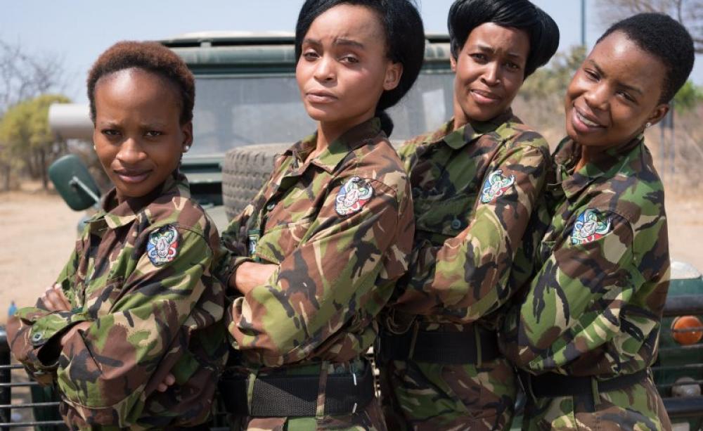 The Black Mambas mean business! Photo: Julia Gunther.