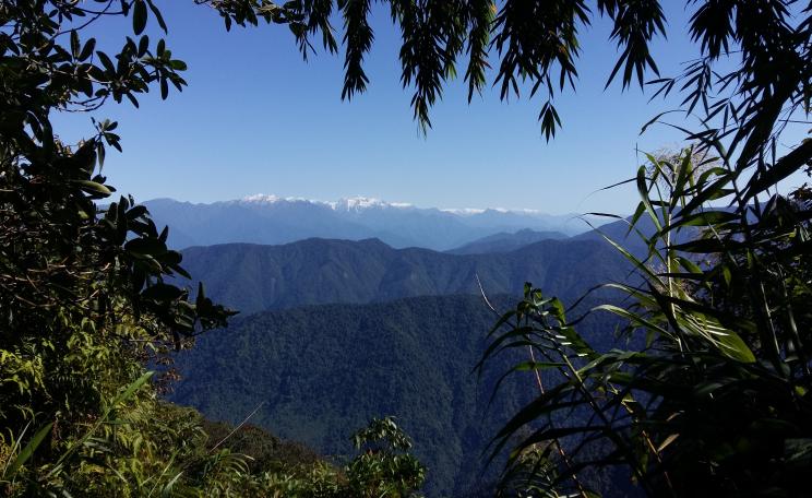 View over the Siang Valley