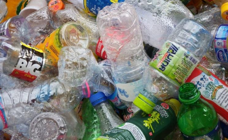 plastic bottles