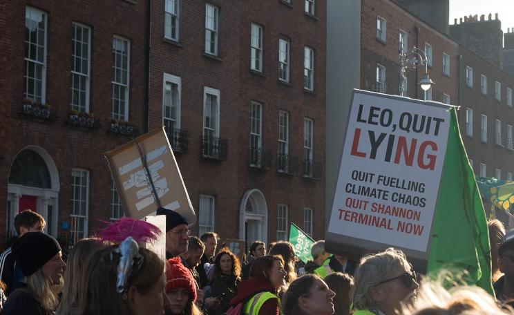 Shanon LNG protest 2018