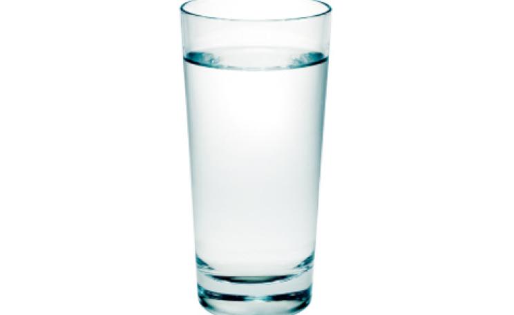 Glass of water