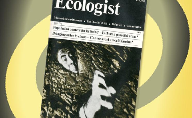 First issue of the Ecologist, June 1970