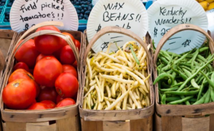 farmers' markets