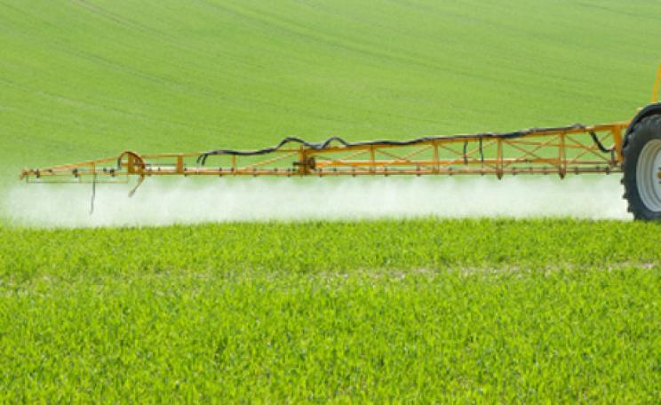 Pesticide spraying