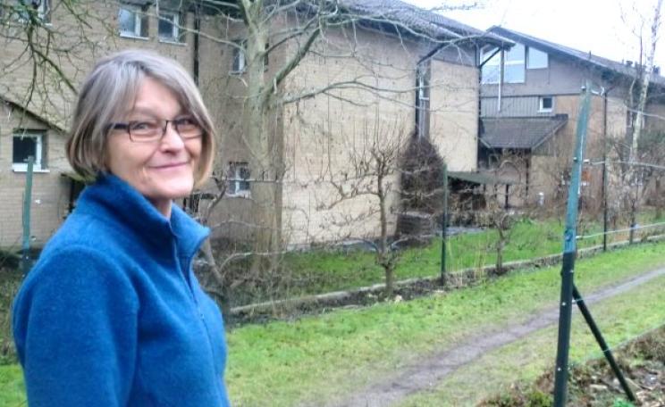 Ingeborg Löfgren, a pillar of the Solbyn community. Photo: Gillian Thomas.