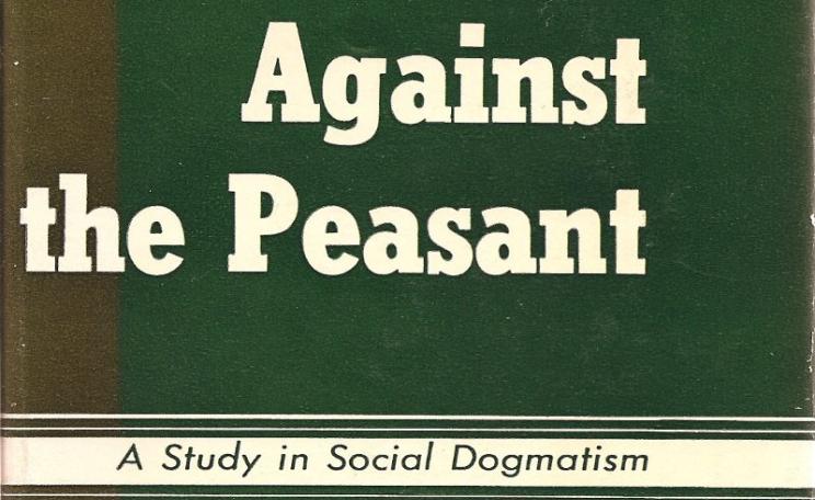 'Marx Against the Peasant' by David Mitrany (1951) front cover (resized).