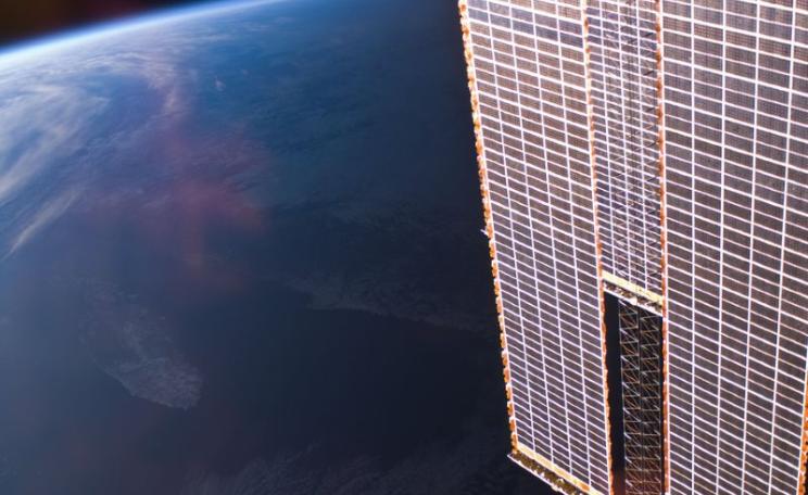 Solar panels, and the price we pay for them, have already fallen to earth. Coming up next, batteries. Photo: International Space Station, 2011, by NASA's Marshall Space Flight Center via Flickr (CC BY-NC).