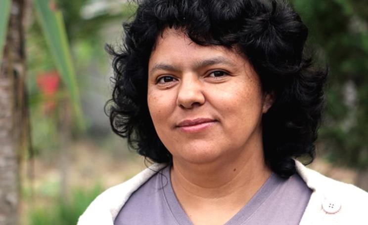 Berta Cáceres, Honduran indigenous and environmental rights campaigner. Photo: Goldman Environmental Prize.