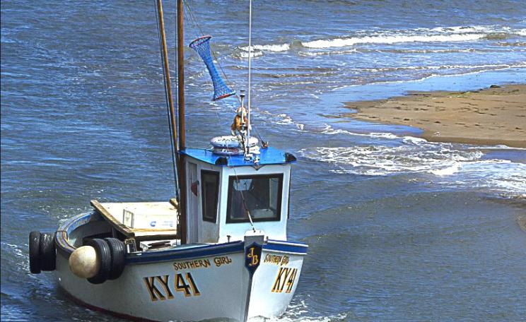 Small fishing boat at St Andrews, Scotland, UK. Photo: dun_deagh via Flickr (CC BY-SA).