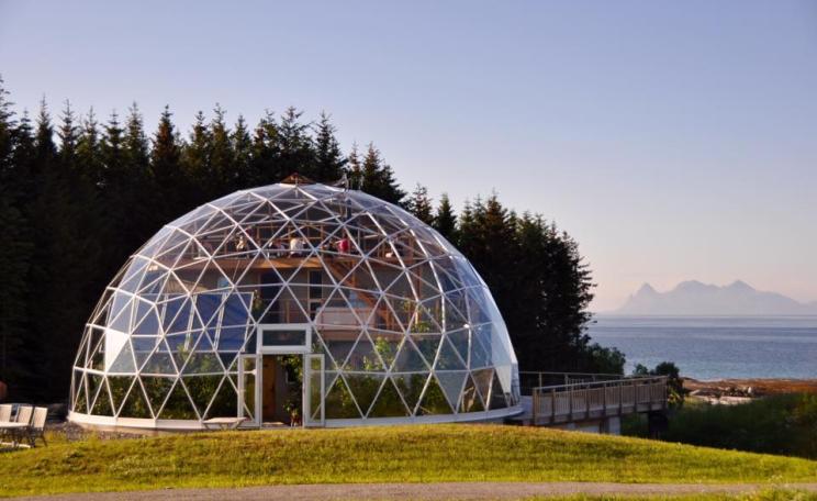 Could you live in a glass dome or box? The idea is catching on.