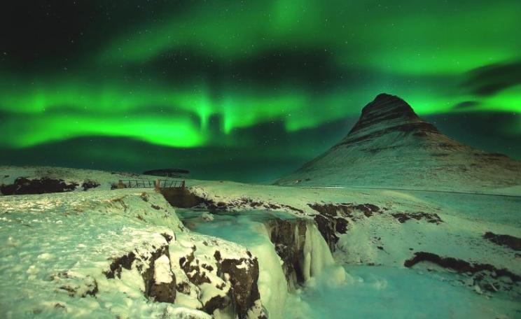 The future is hard to foretell. So instead, why not create the future you want? Photo: Aurora Borealis in Iceland by Victor Montol via Flickr (CC BY) with Kirkjufell Mountain and Kirkjufellsfoss waterfall.